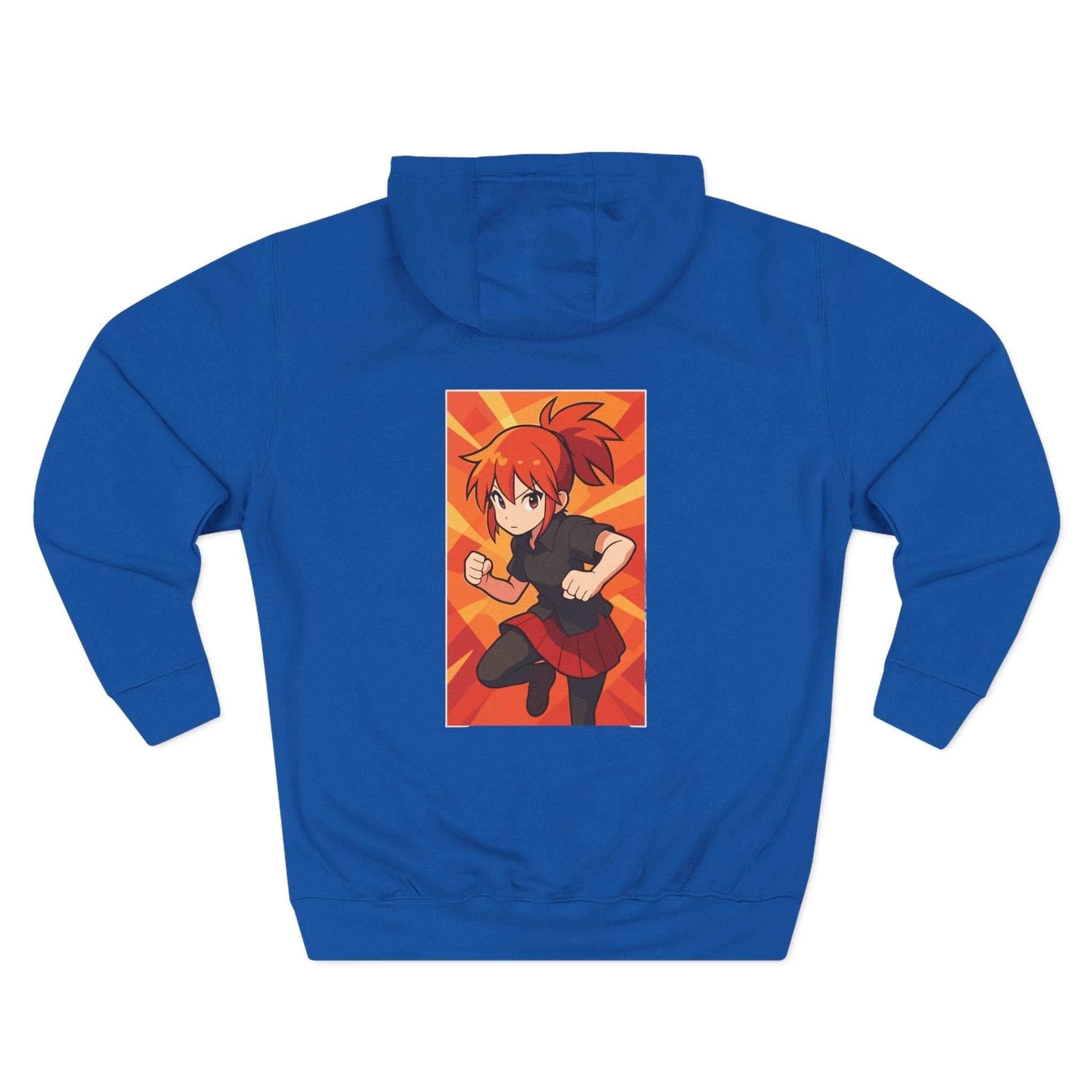 Fleece Hoodie Anime Power Girl