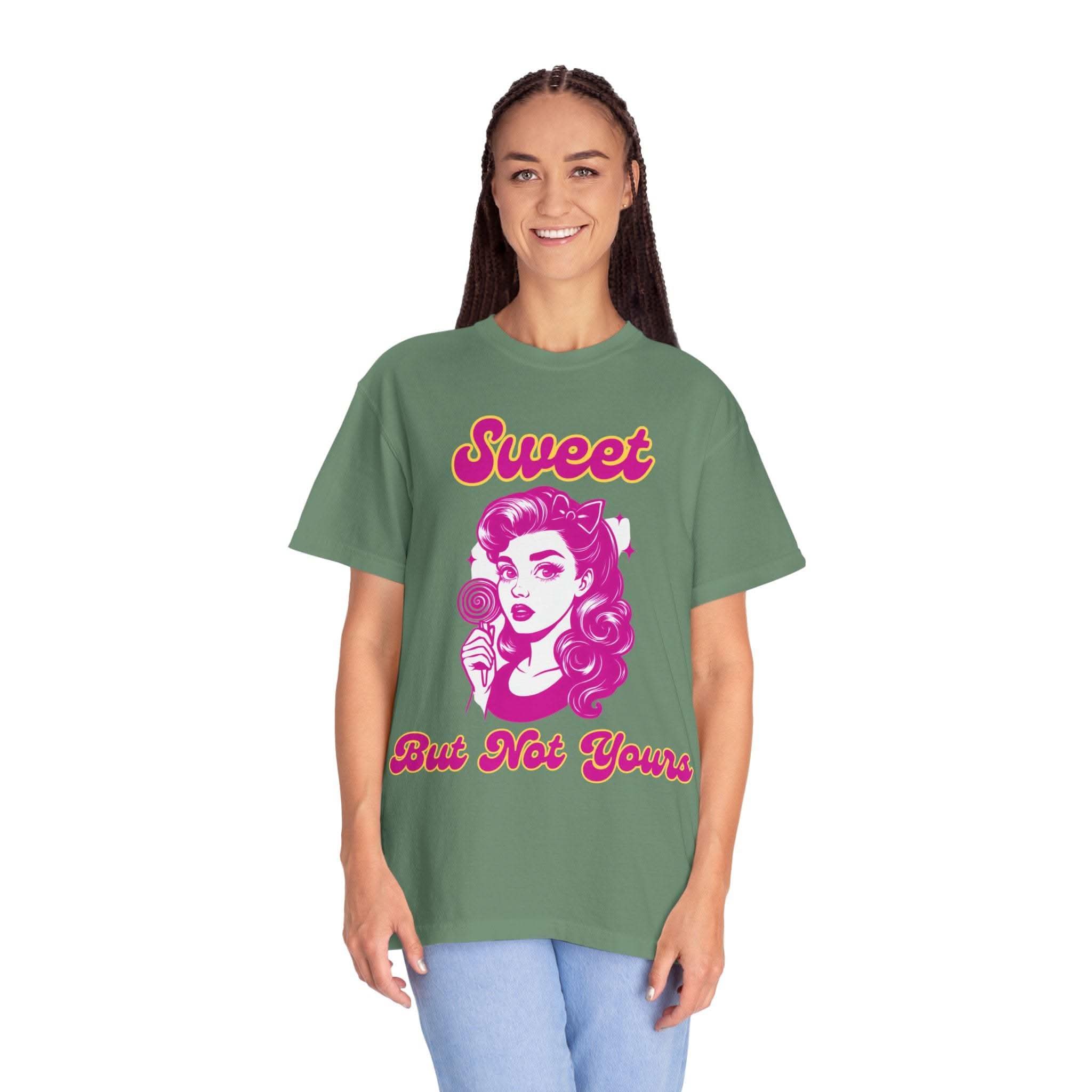 Sweet But Not Yours Bratcore Design T-Shirt