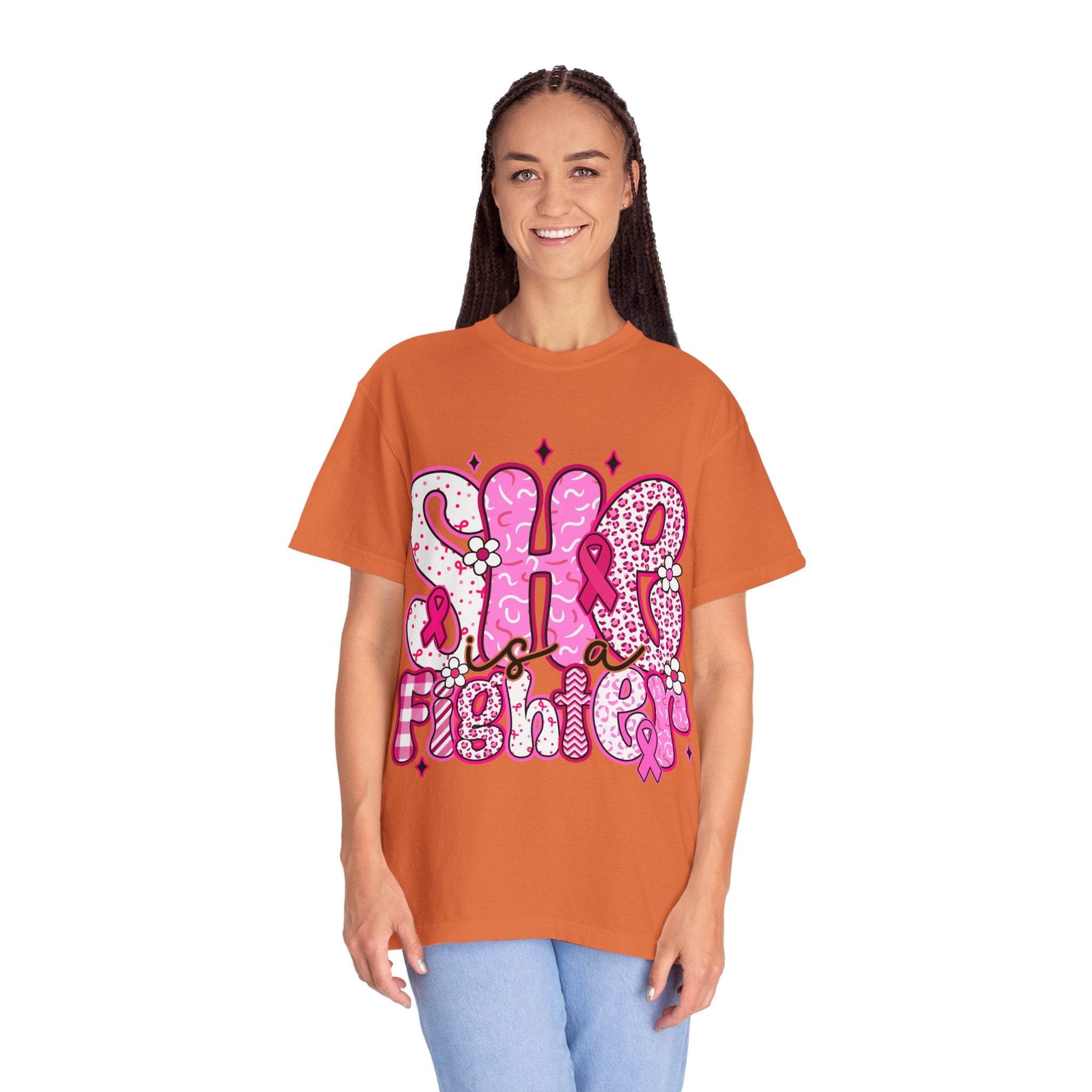 Fighter Breast Cancer T-shirt