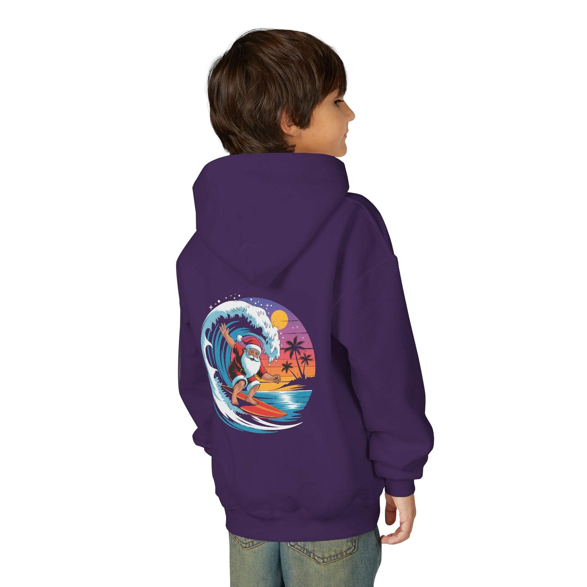 Surfing Santa Hoodie