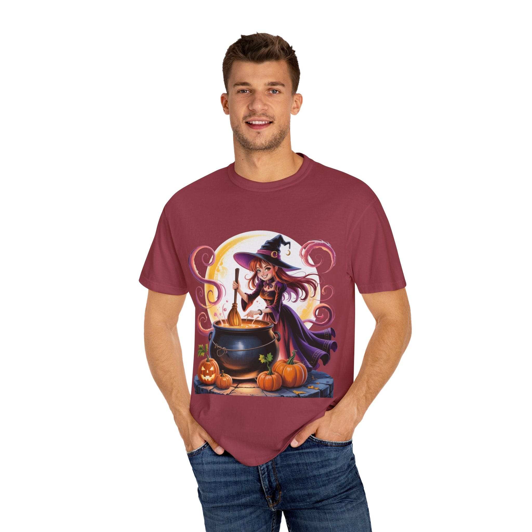 Anime Halloween Witch T-shirt