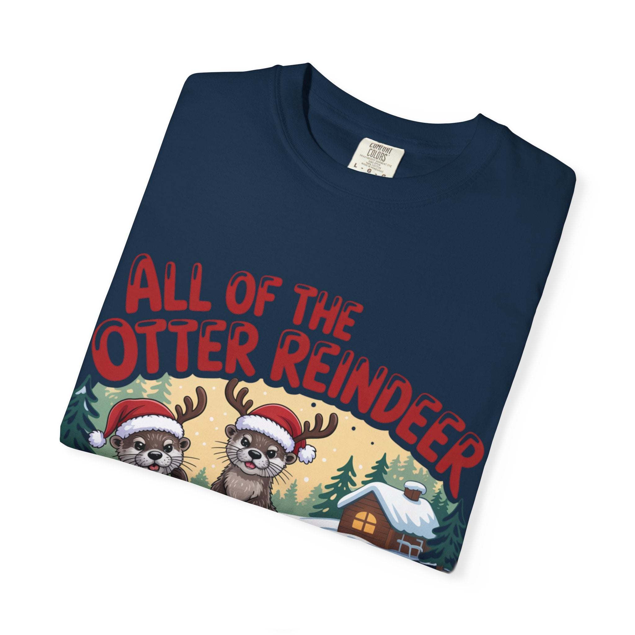 Otter Reindeer Tee