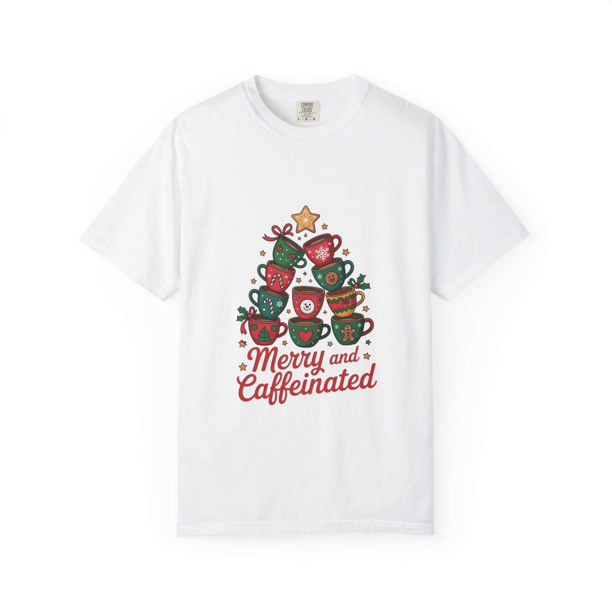 Merry and Caffeinated T-shirt