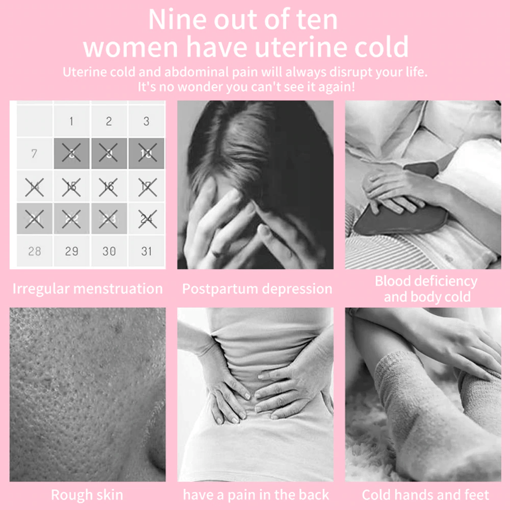 Pink heated menstrual relief vibrating belt with adjustable fit and USB charging