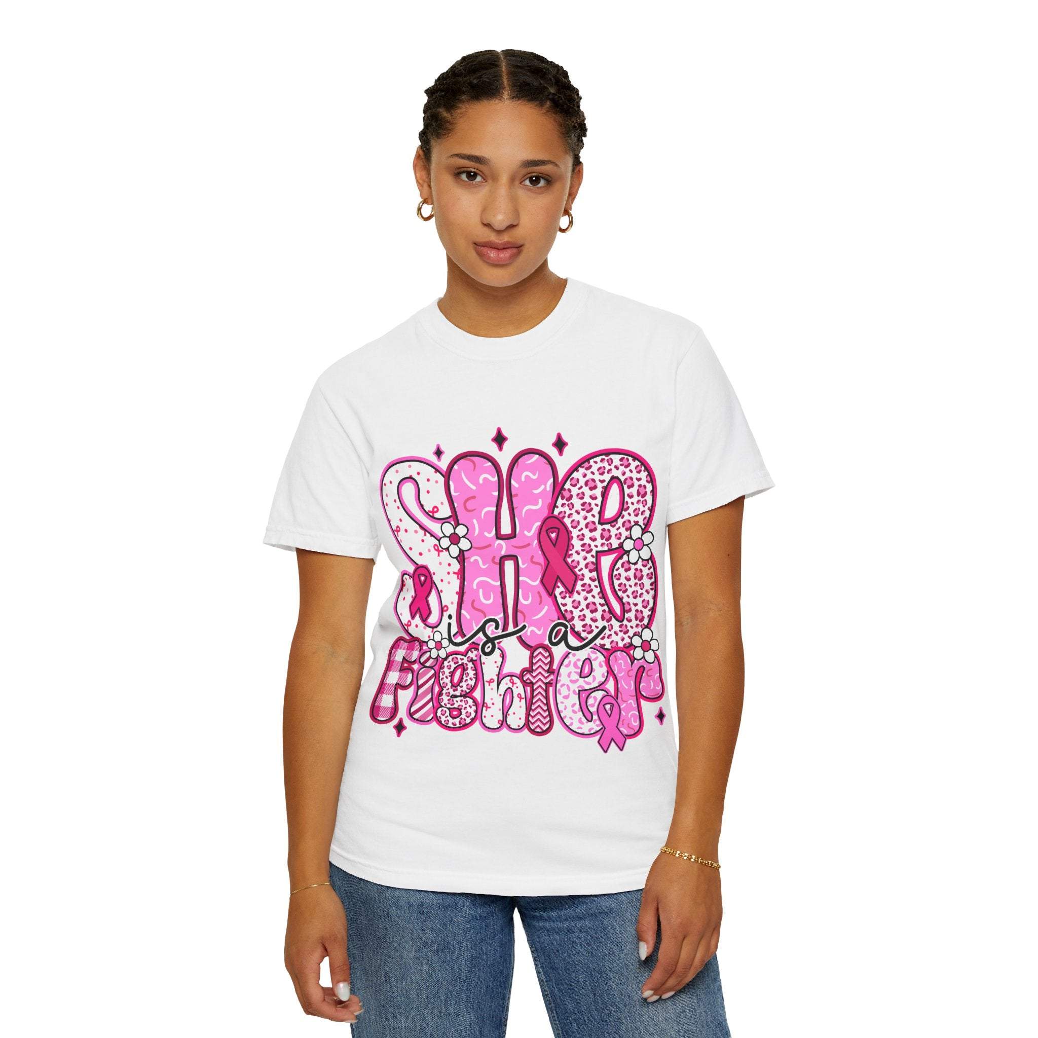 Fighter Breast Cancer T-shirt