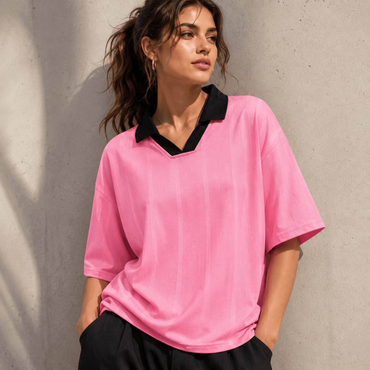 Unisex Striped Boxy Soccer Jersey | Oversized Blokecore Streetwear Jersey