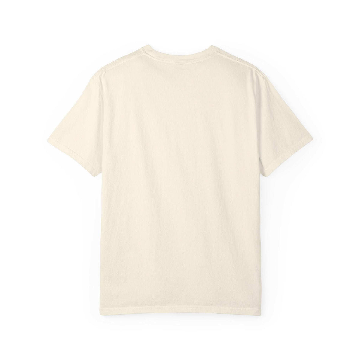 Back view of a plain cream T-shirt perfect for Yall Are Nuts Nutcracker fans