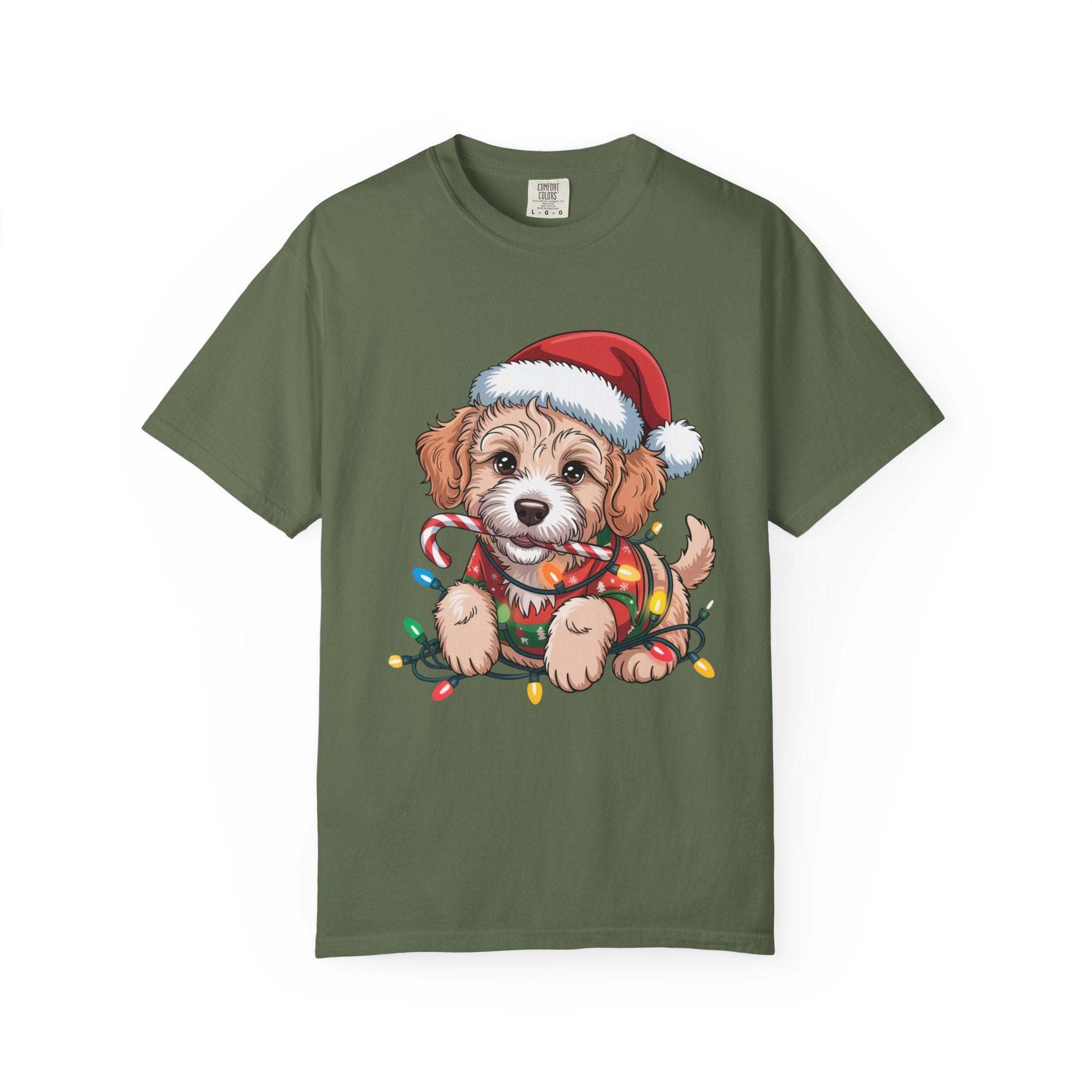 Labradoodle Christmas T-shirt