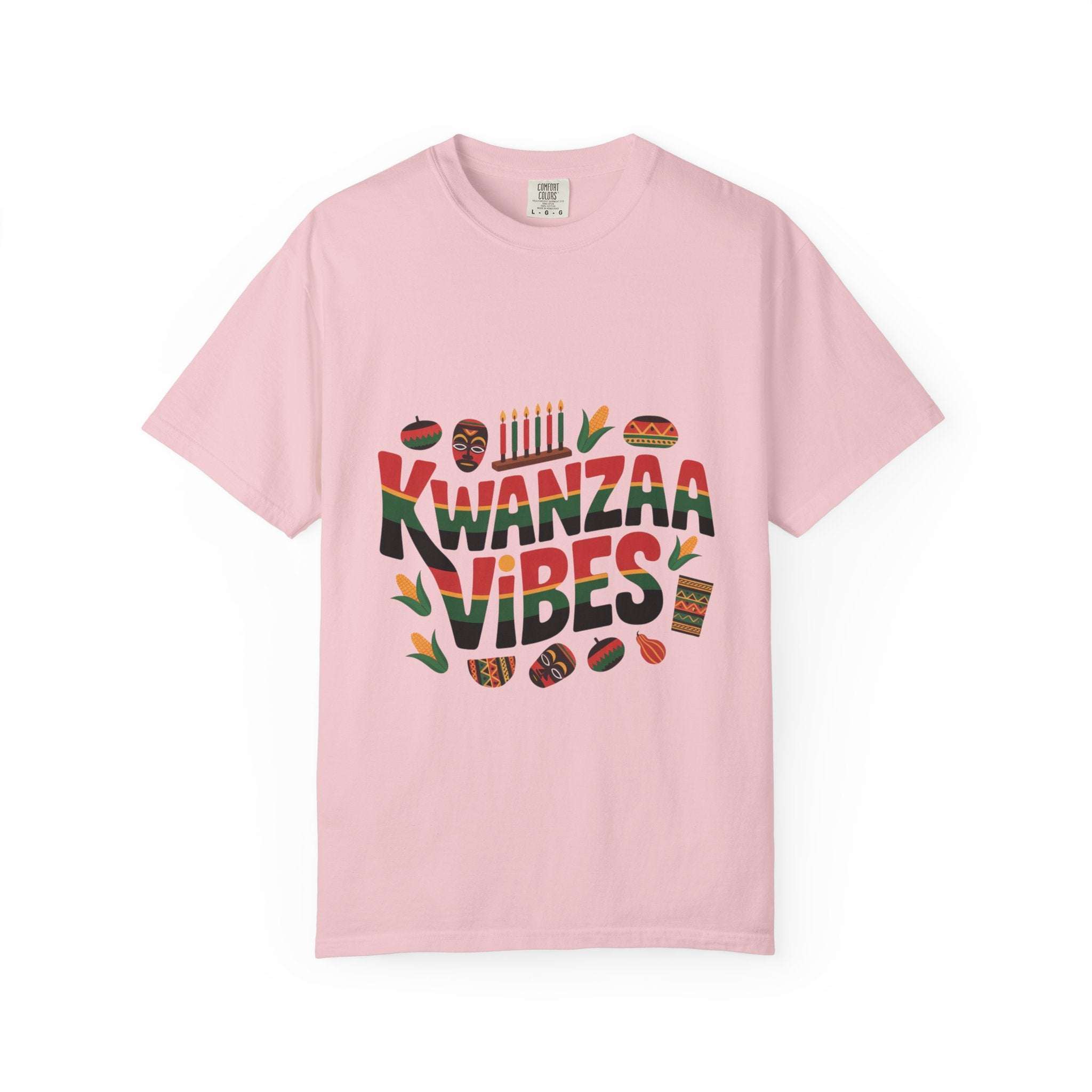 Garment-Dyed T-shirt: Kwanzaa Vibes