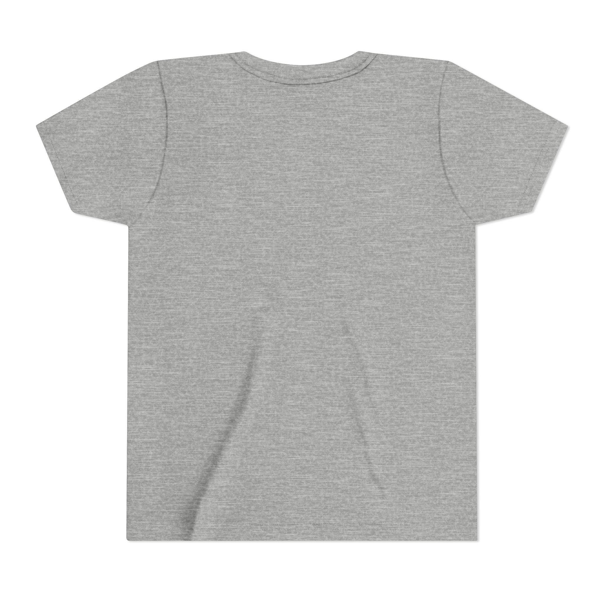 Gray t-shirt on a white background