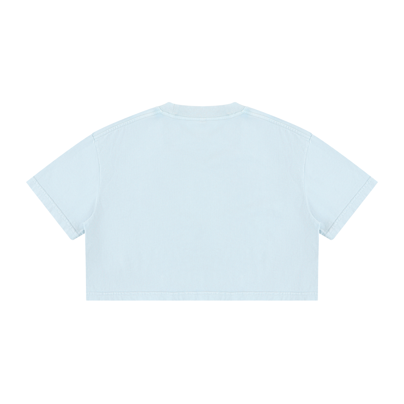 Women’s Mineral Wash Crop T-Shirt | Vintage Washed Cotton Cropped Tee