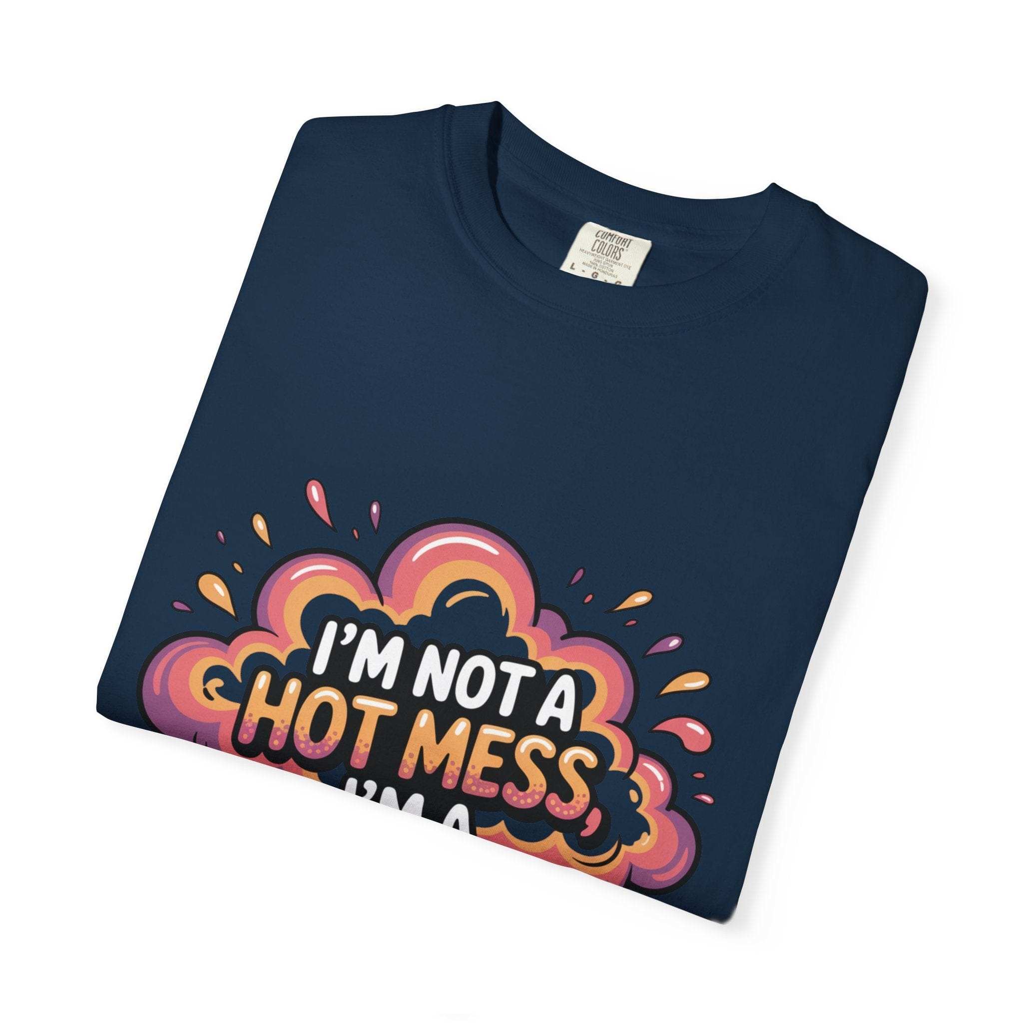 Graphic Tee - Spicy Disaster Unisex Garment-Dyed T-shirt