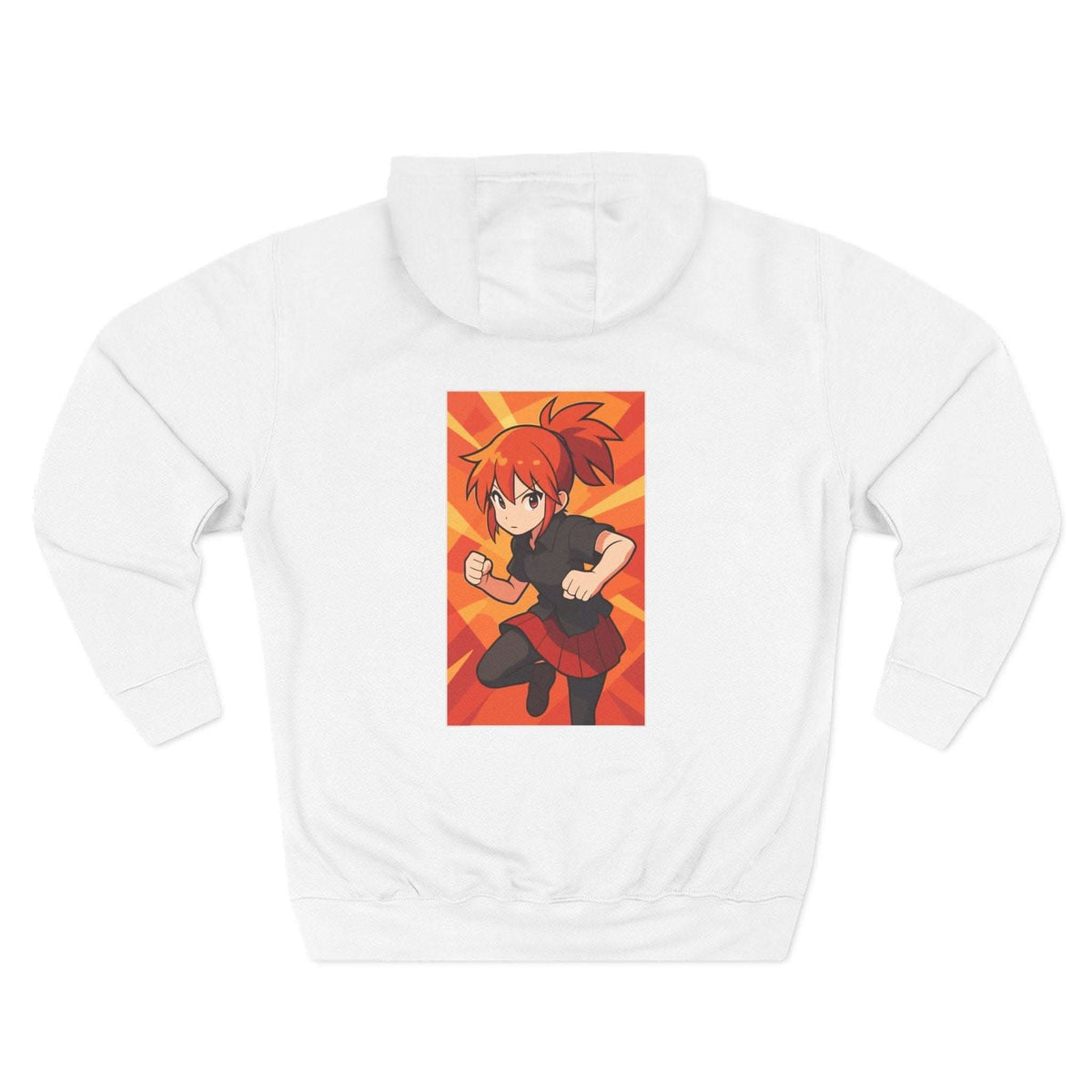 Fleece Hoodie Anime Power Girl
