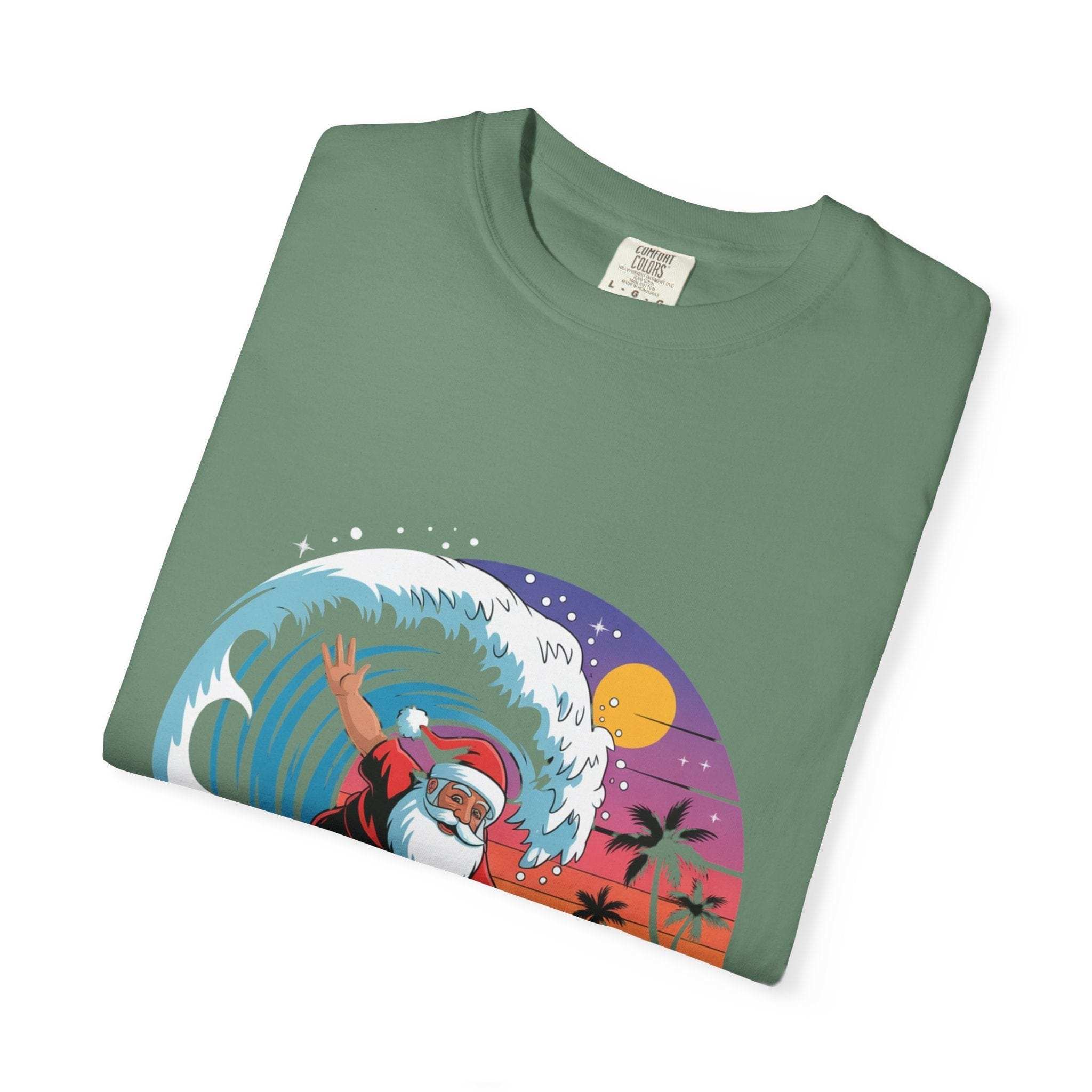 Surfing Santa T-shirt