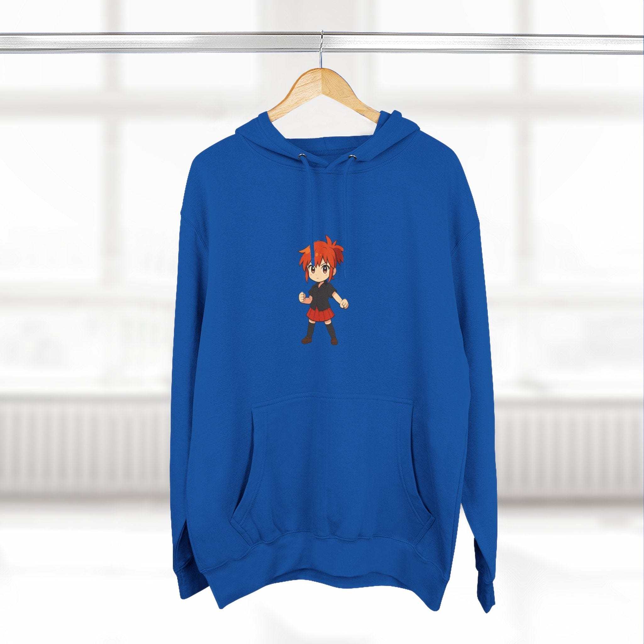Fleece Hoodie Anime Power Girl