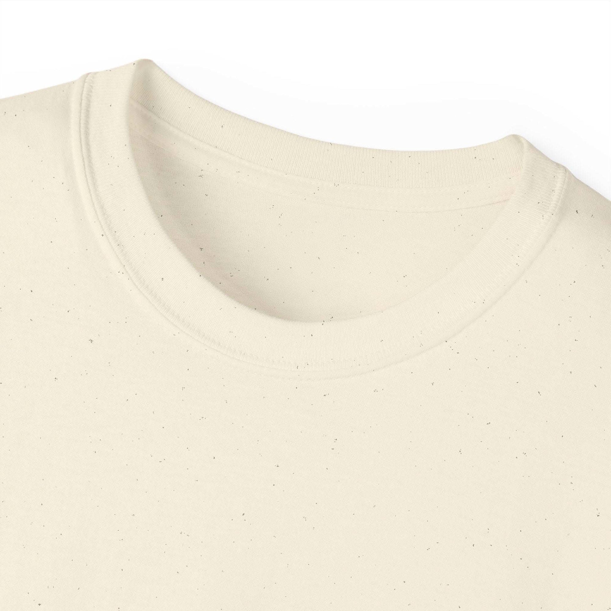White Christmas Dancing Skeletons t-shirt by Printify, festive design perfect for holiday celebrations