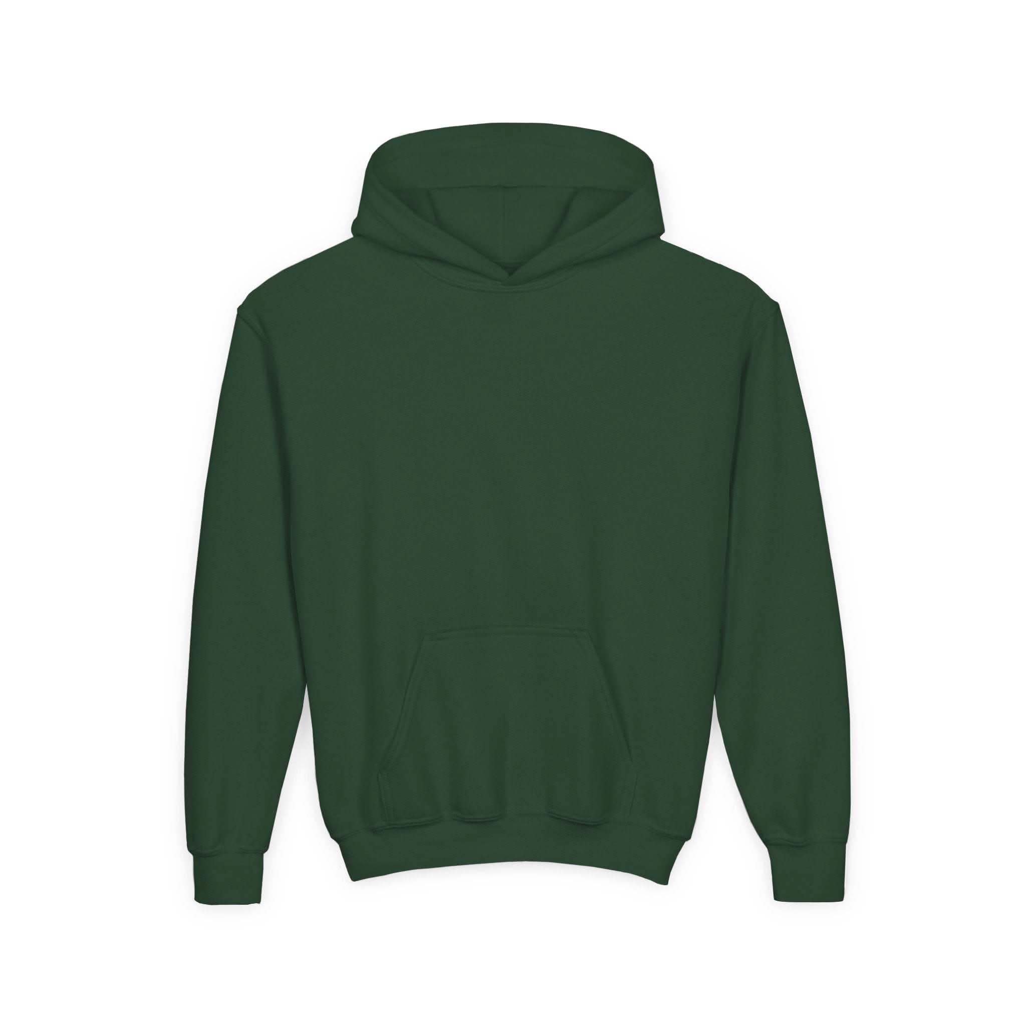 Navy Santa hoodie for kids from Printify, perfect for Christmas festivities.
