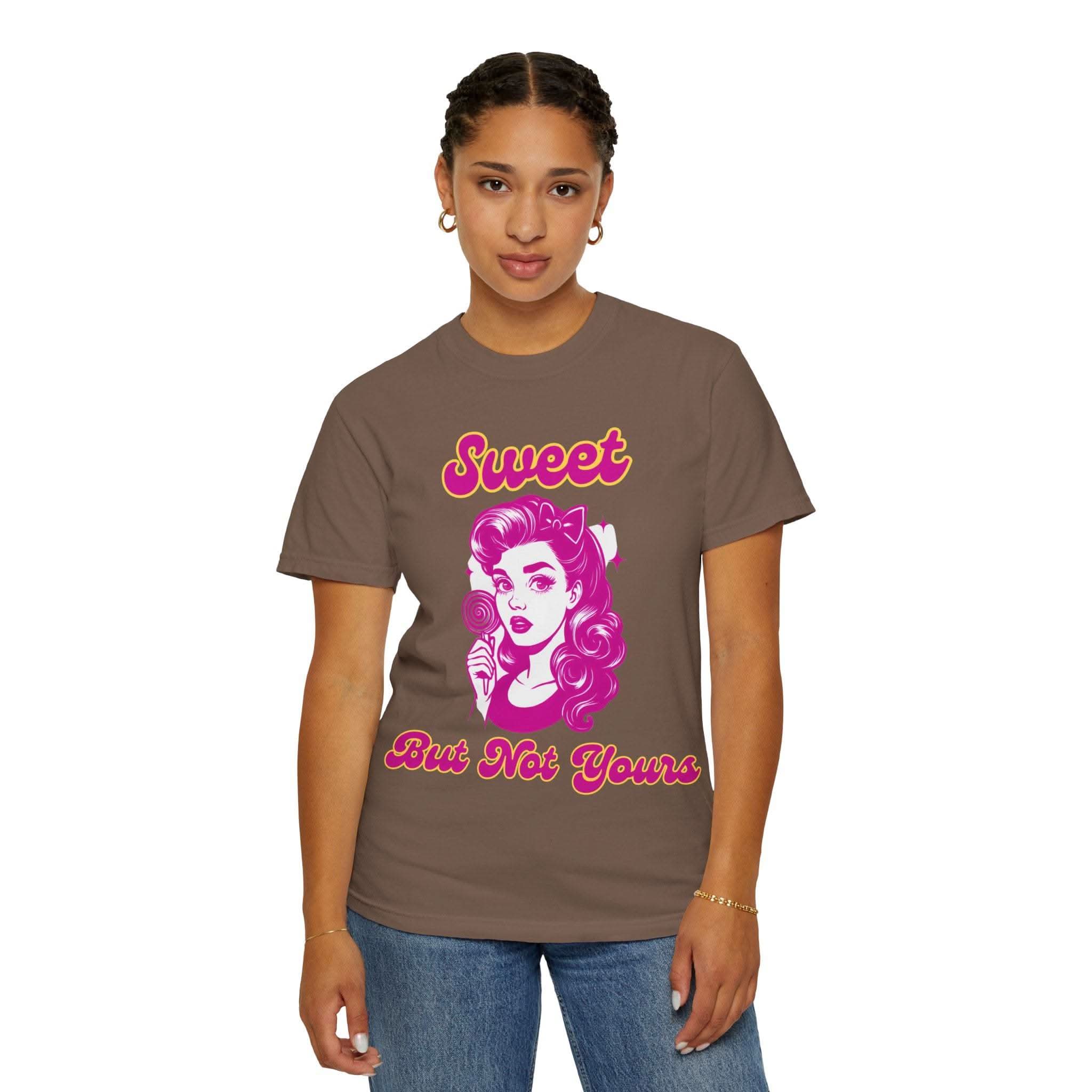Sweet But Not Yours Bratcore Design T-Shirt