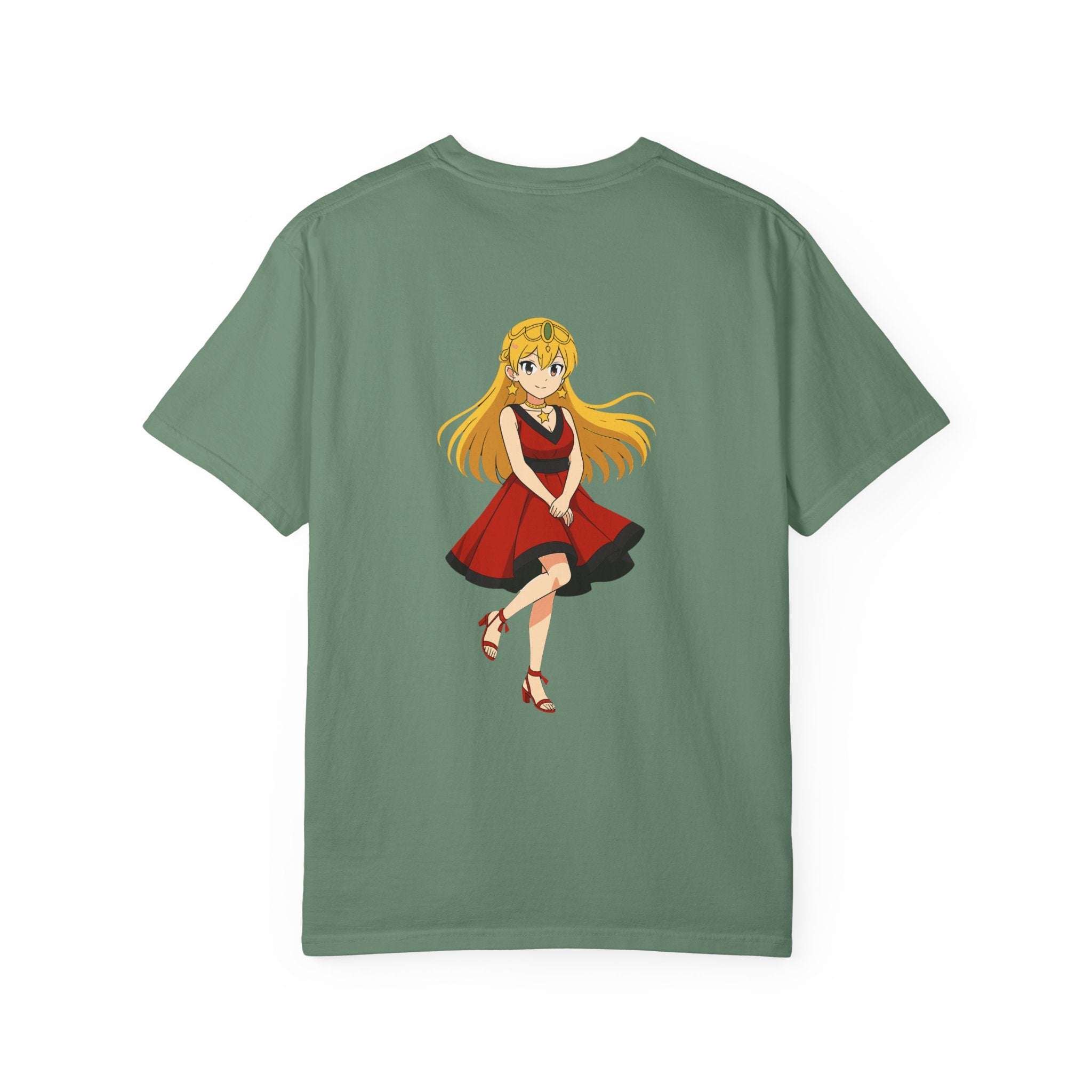 Anime Dangerous Red Girl T-Shirt - 100% Cotton Graphic Tee