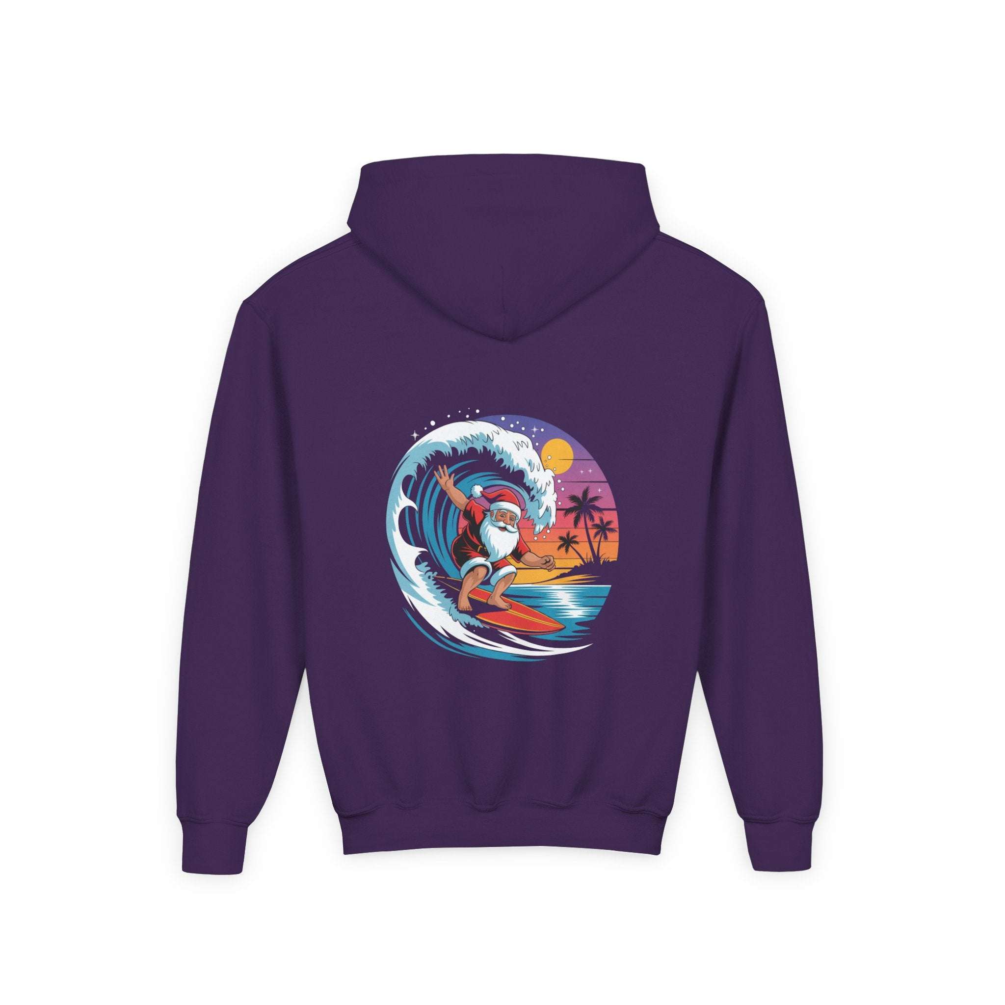 Surfing Santa Hoodie