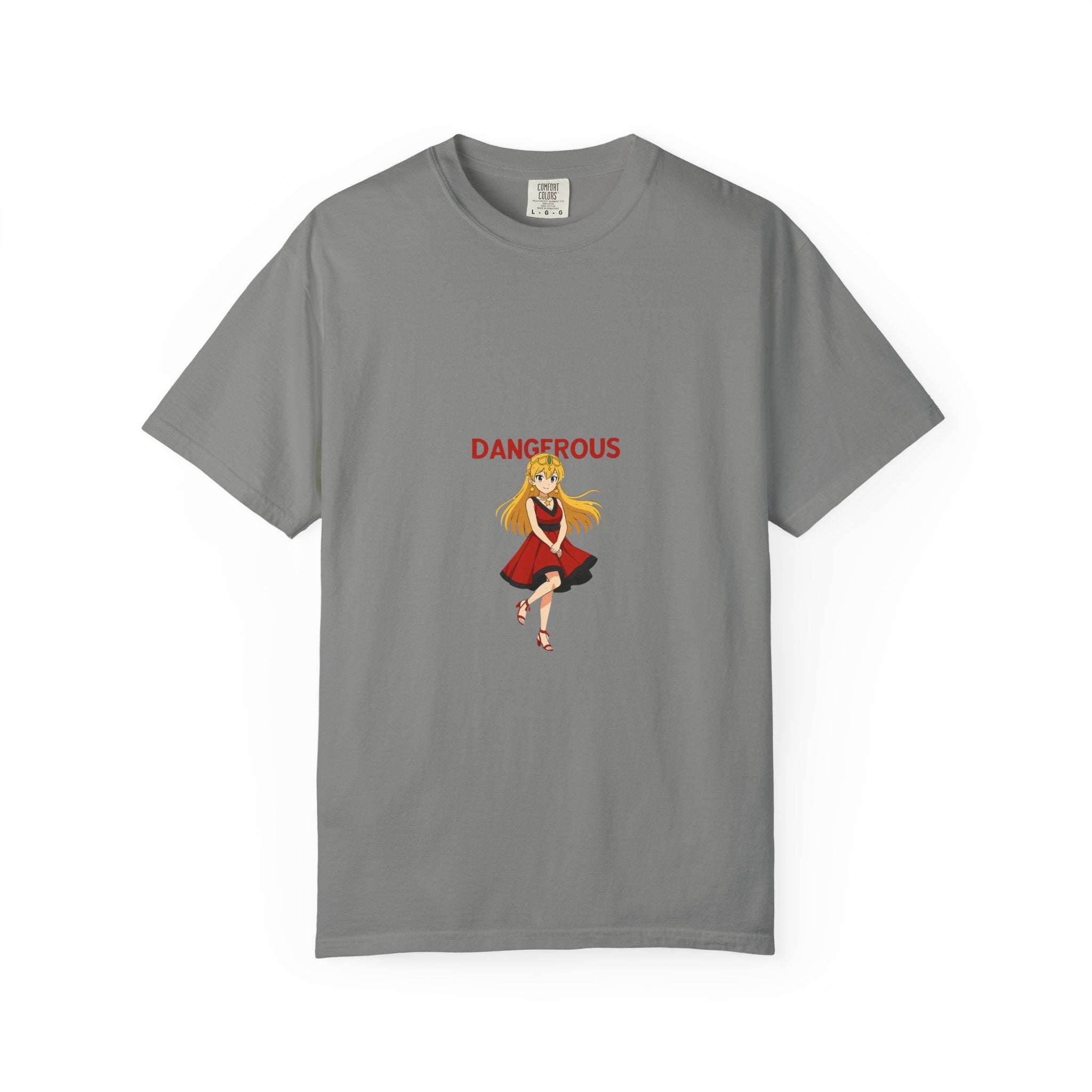 Anime Dangerous Red Girl T-shirt