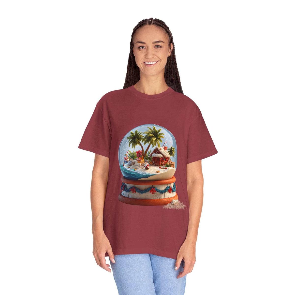 Tropical Snow Globe T-shirt