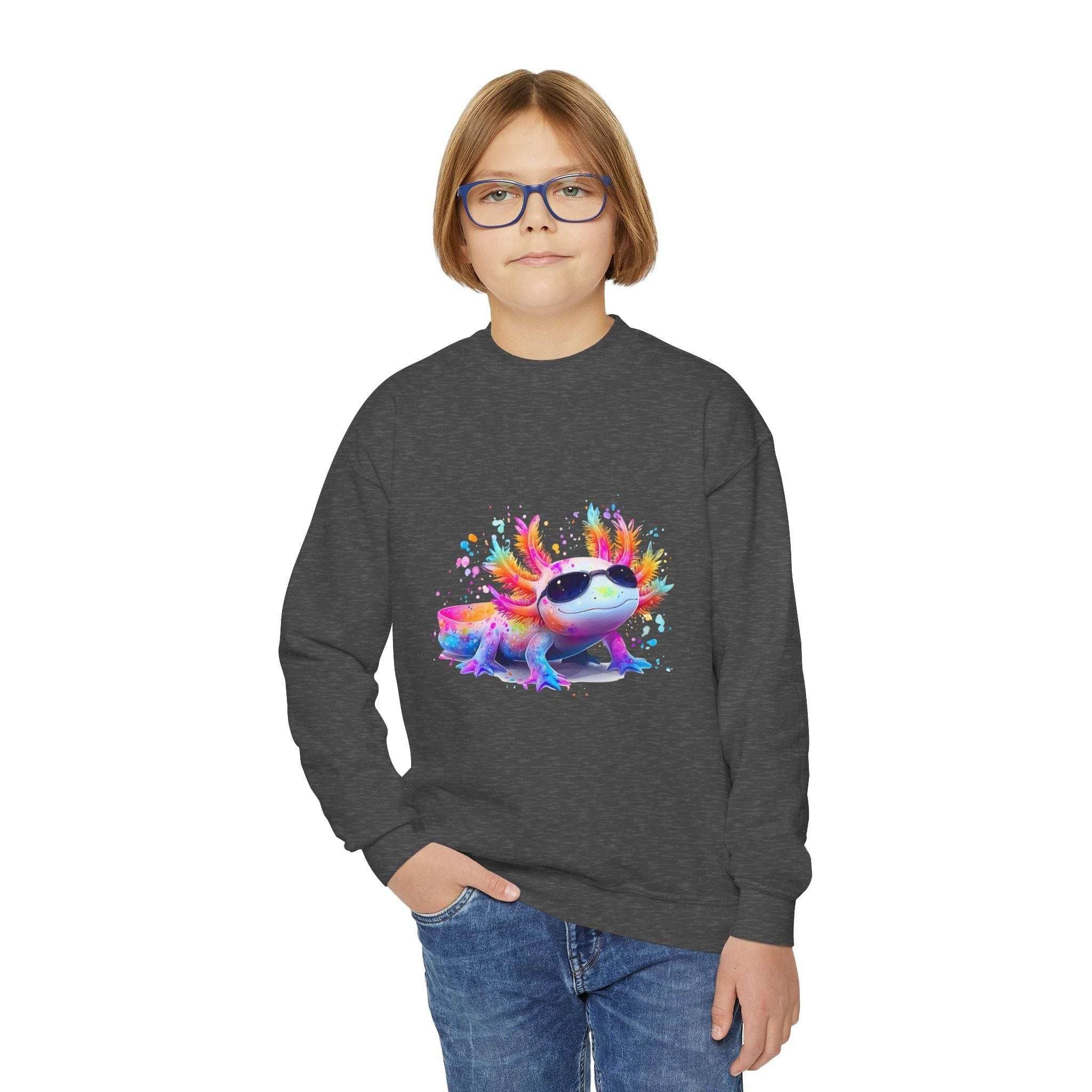 Rainbow Axolotl Sweatshirt