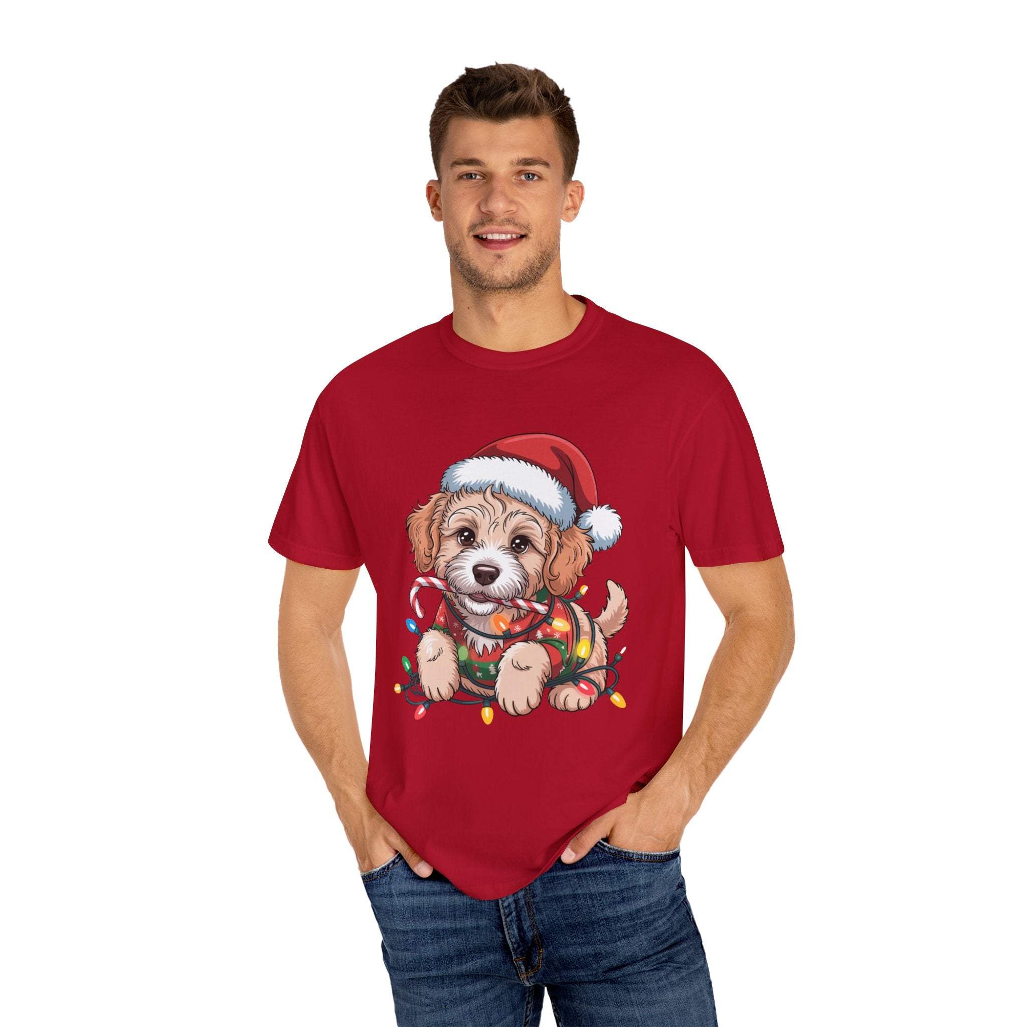 Labradoodle Christmas T-shirt