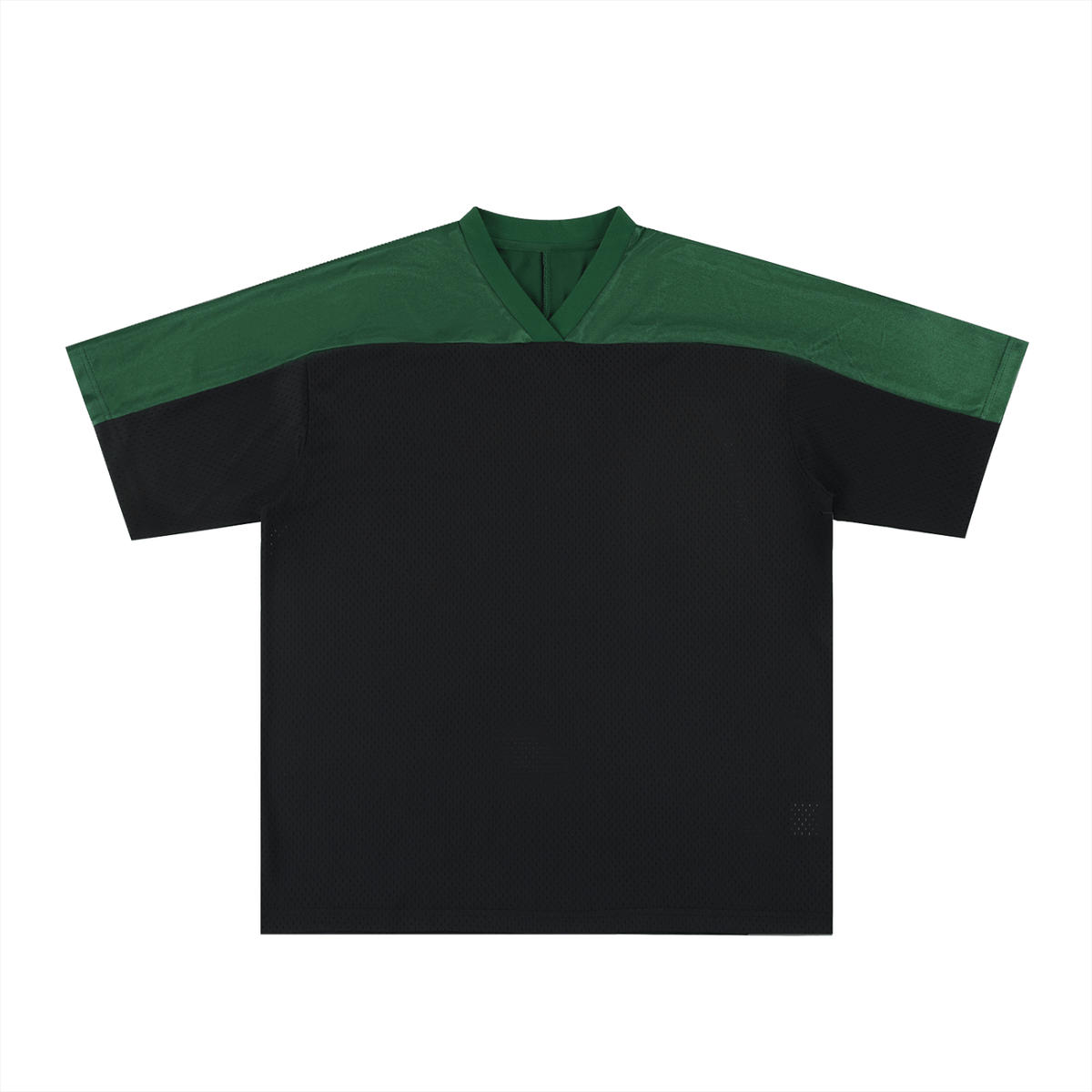 Oversized Mesh V-Neck Soccer Jersey