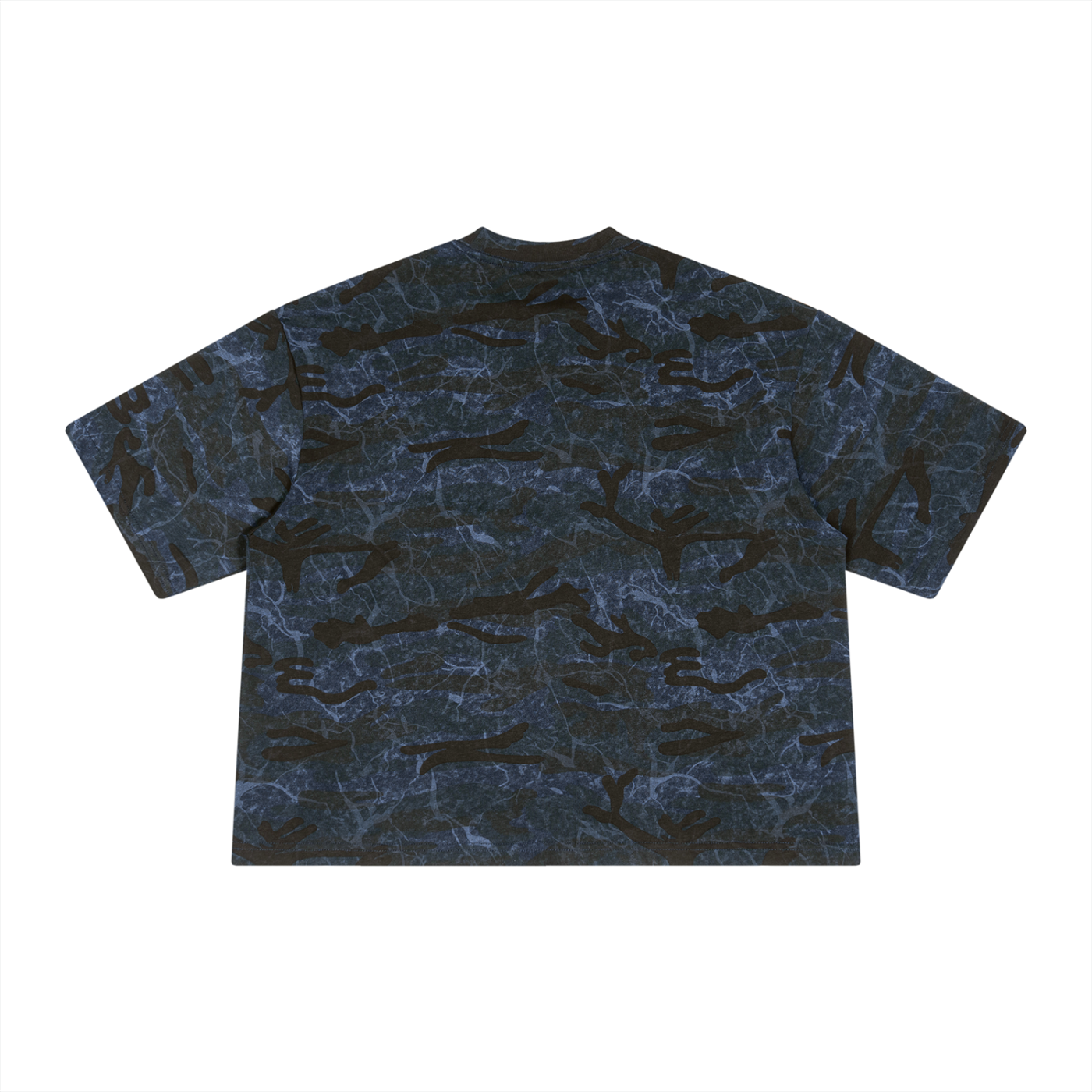 Unisex Boxy Camo Print T-Shirt | Oversized Cotton Streetwear Tee