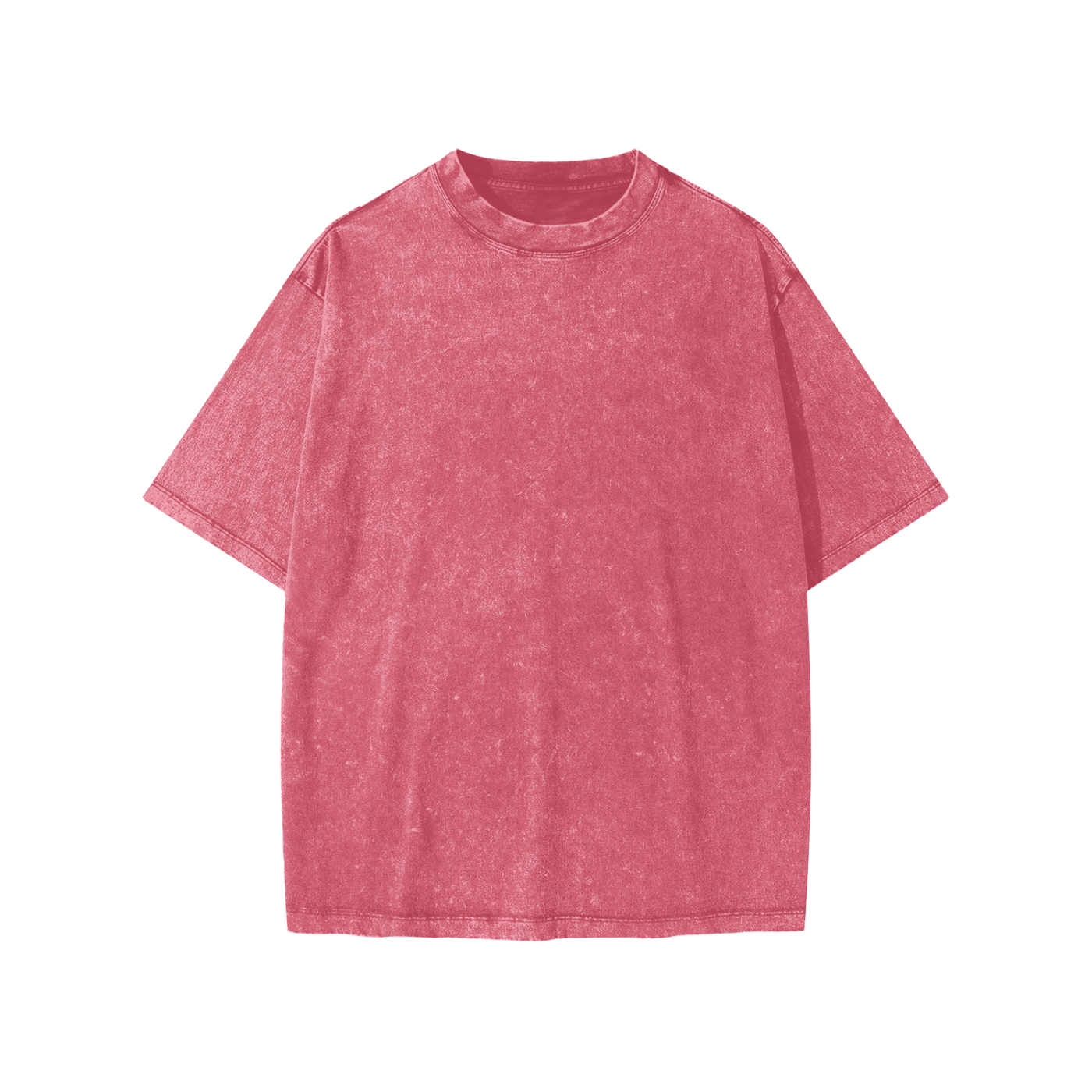 Snow Washed Kids' T-Shirt in vintage wash with loose fit and round neck, 100% cotton, short sleeves, casual streetwear style