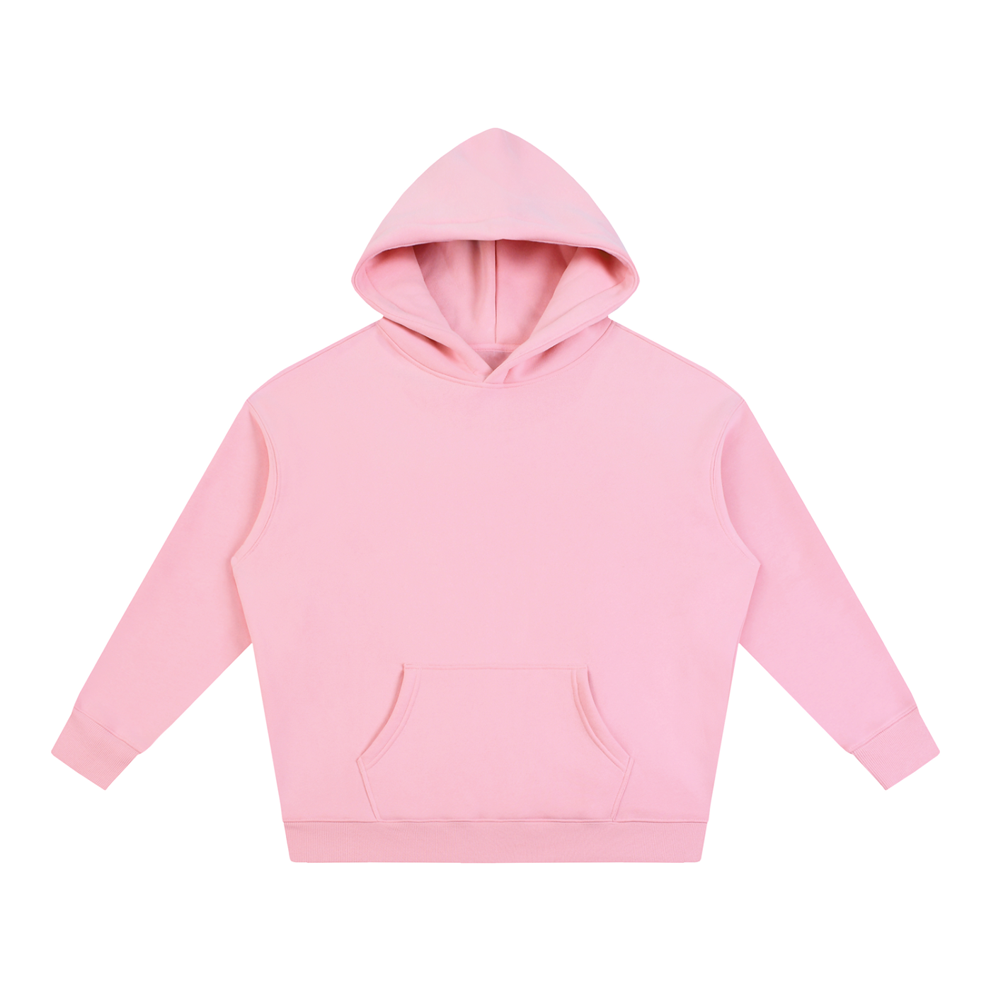Oversize fleeced hoodie heavyweight unisex streetwear pullover sweatshirt with drop shoulders and adjustable hood