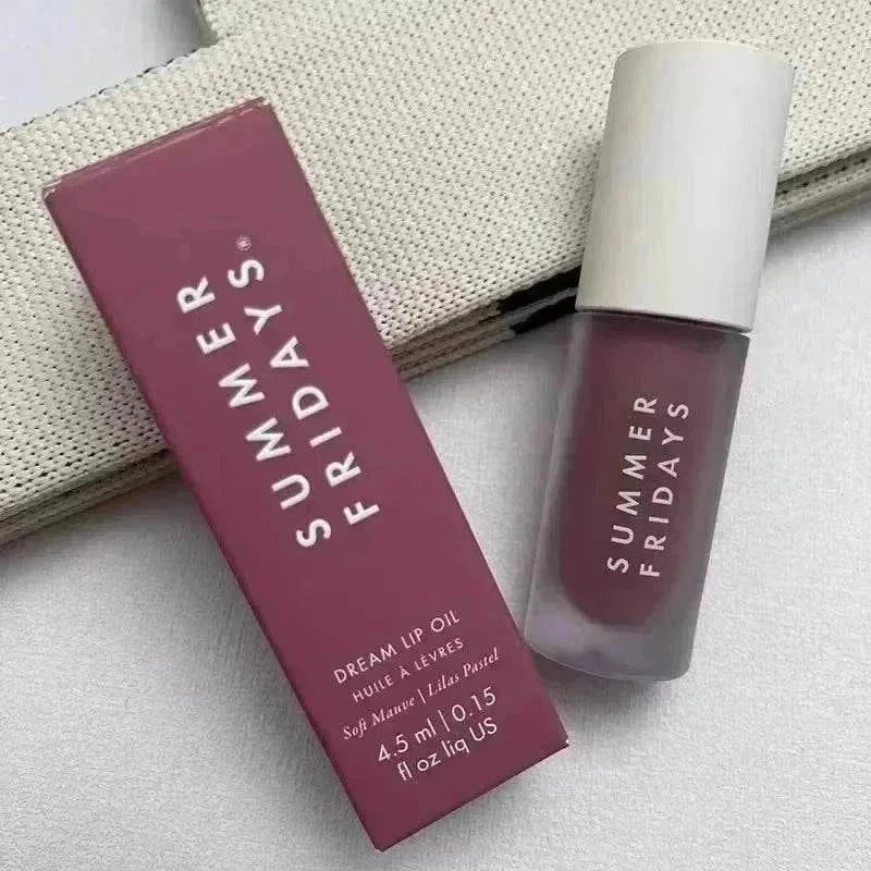 Summer Fridays Lip Balm Hydrating Vanilla Gloss with nourishing oils and glossy finish