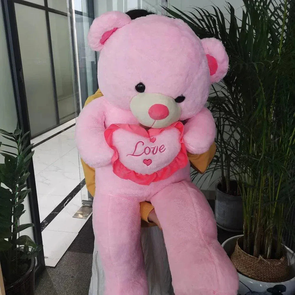 Valentine Day Gift: 80/100Cm Big LOVE Plush Toy Bear for lover Gifting