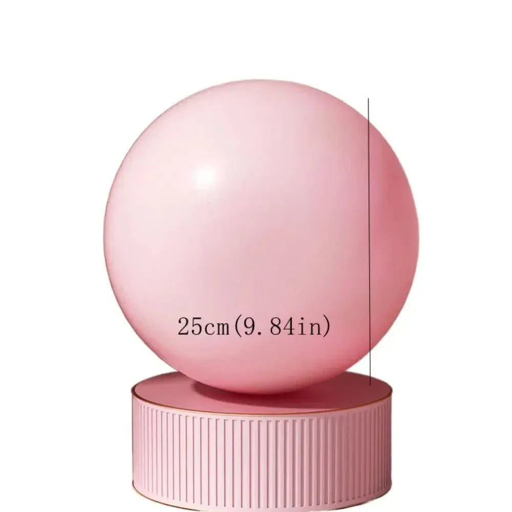 Pilates Equipment PVC Yoga Ball - 25cm Mini Exercise Yoga Fitness Ball