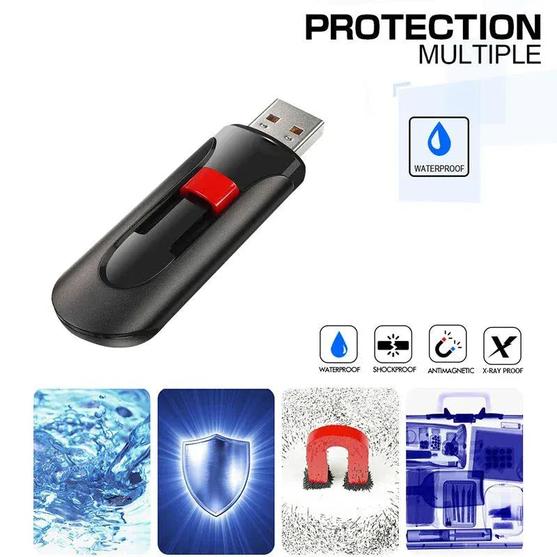 High-speed USB flash drive from Teninoventures in various capacities, compact and portable design for secure and fast data storage