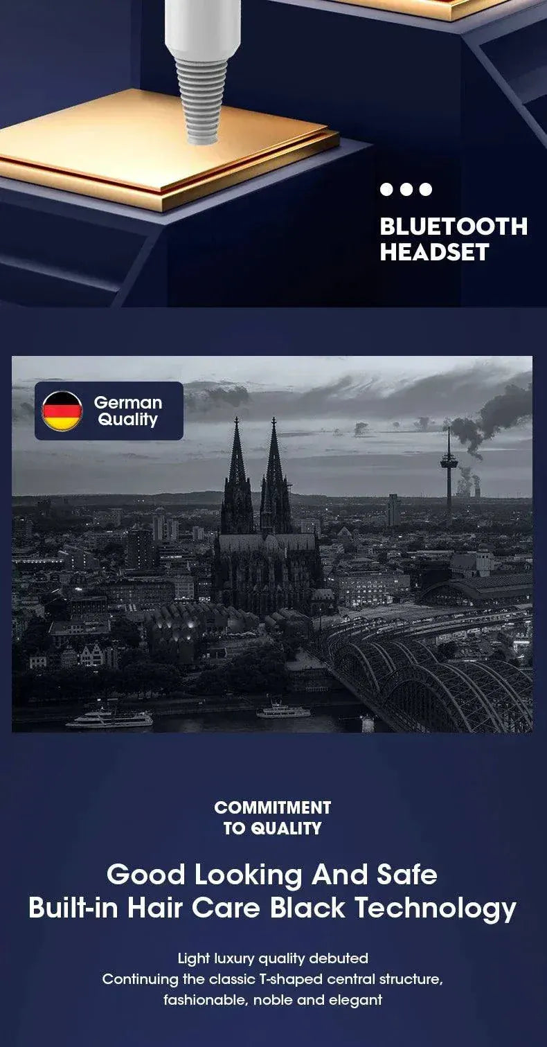 Professional ionic hair dryer with strong airflow and negative ion technology for fast, frizz-free drying