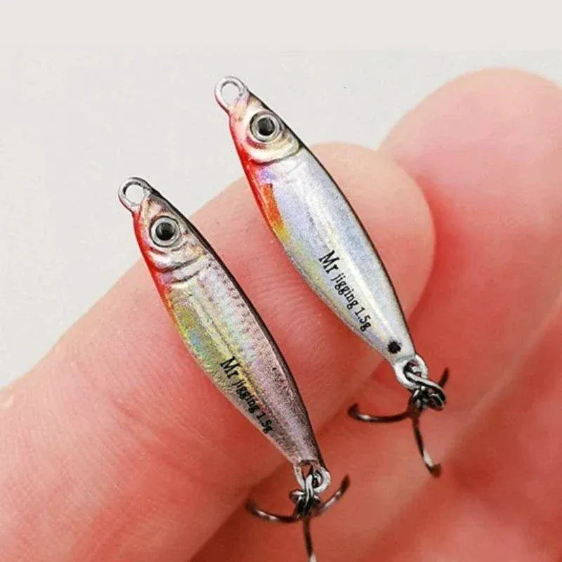 Micro Sized Iron Plate Bait - Mini VIB Lure for Fishing 1.5/3/5g bait