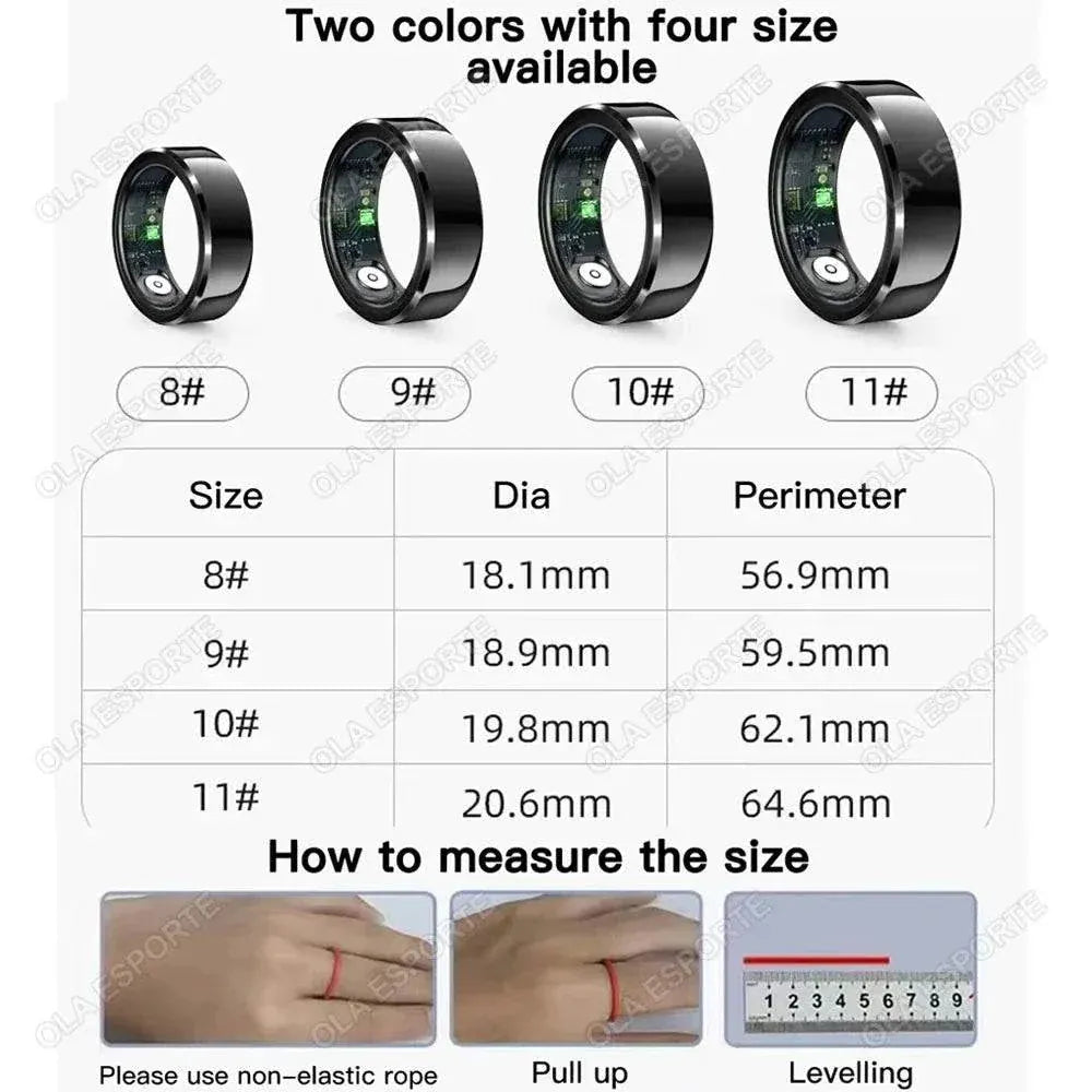 2026 Smart Ring health and fitness tracker monitoring heart rate, sleep, and activity