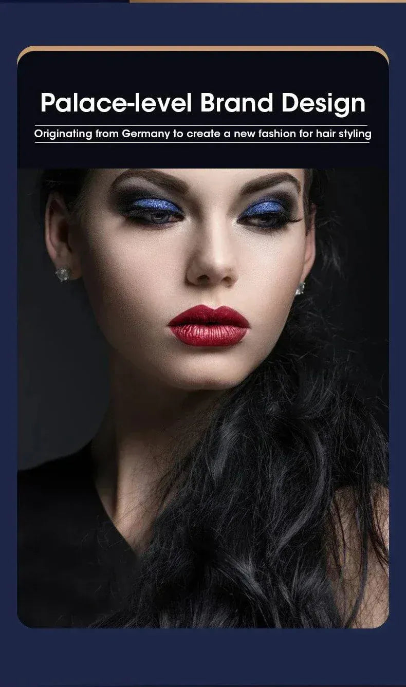 Professional ionic hair dryer with ergonomic design and advanced frizz-reducing technology