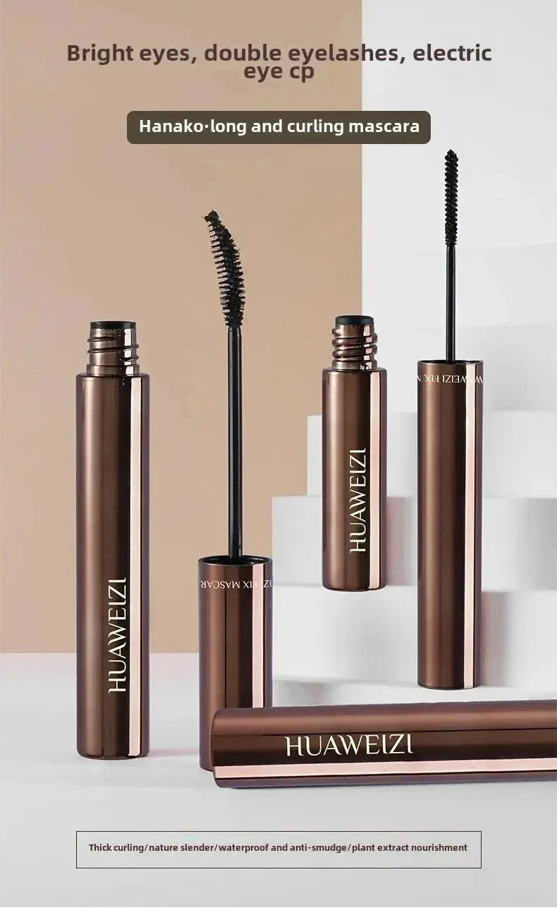 Waterproof 4D Mascara packaging with bold, volumized lashes for all-day smudge-proof wear