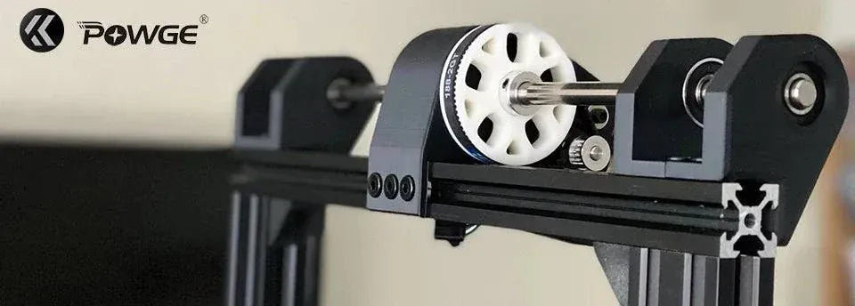POWGE GT 2GT Timing Belt Pulley motion kit with shaft bearing for Creality Ender 3/Pro/V2 Pro CR10 3D printers