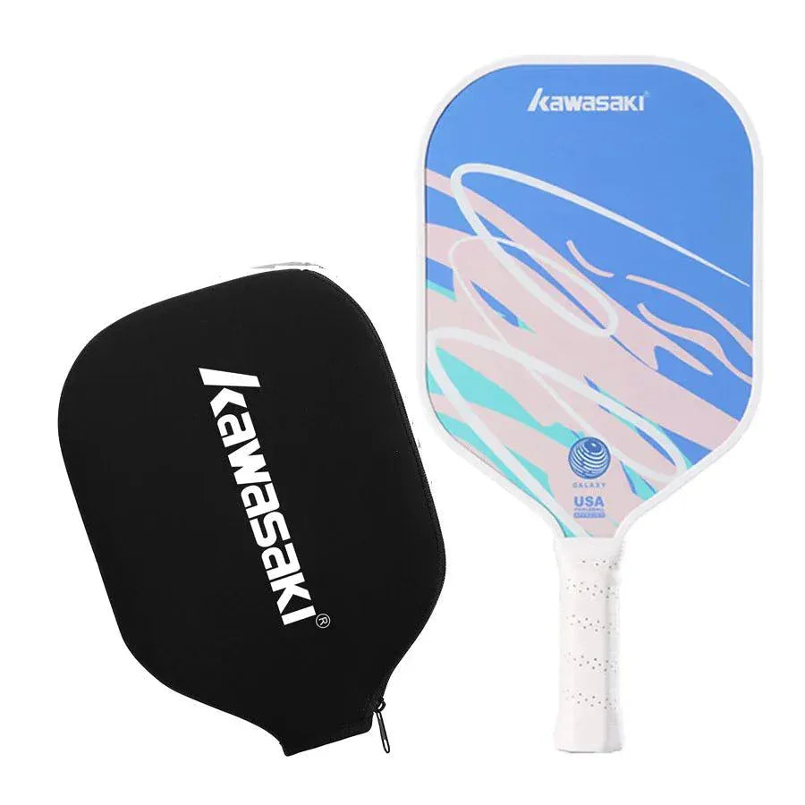 Kawasaki Pickleball Paddle Durable PP Honeycomb Core Fiberglass Surface Pickle Ball For Men Women Beginners