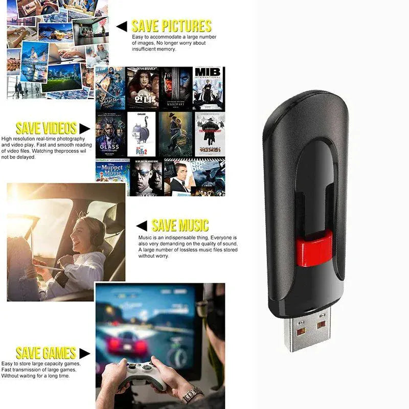 High-speed USB Flash Drive from Teninoventures with multiple storage options and compact design