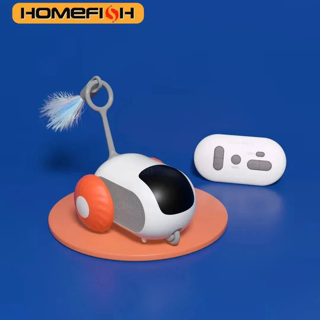 Smart Cat Car - Interactive Remote Controlled Toy for Cats & Dogs.