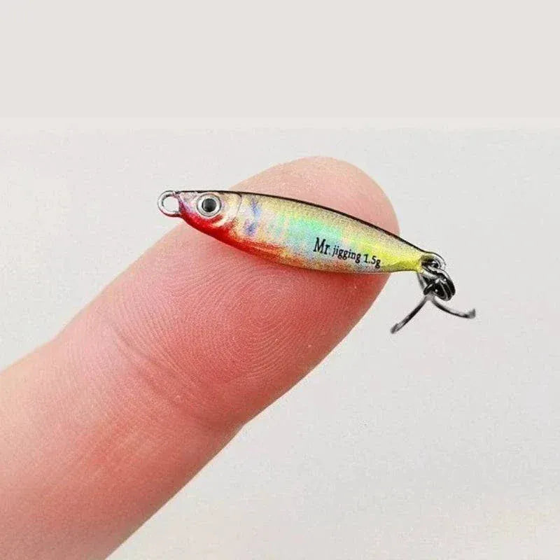 Micro Sized Iron Plate Bait - Mini VIB Lure for Fishing 1.5/3/5g bait