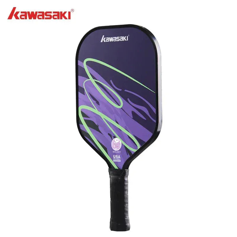 Kawasaki Pickleball Paddle Durable PP Honeycomb Core Fiberglass Surface Pickle Ball For Men Women Beginners