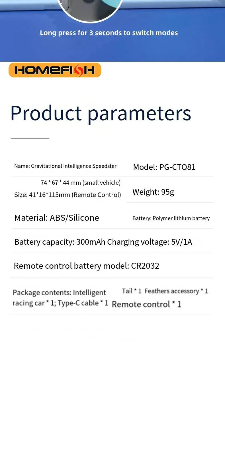 Smart Cat Car - Interactive Remote Controlled Toy for Cats & Dogs.