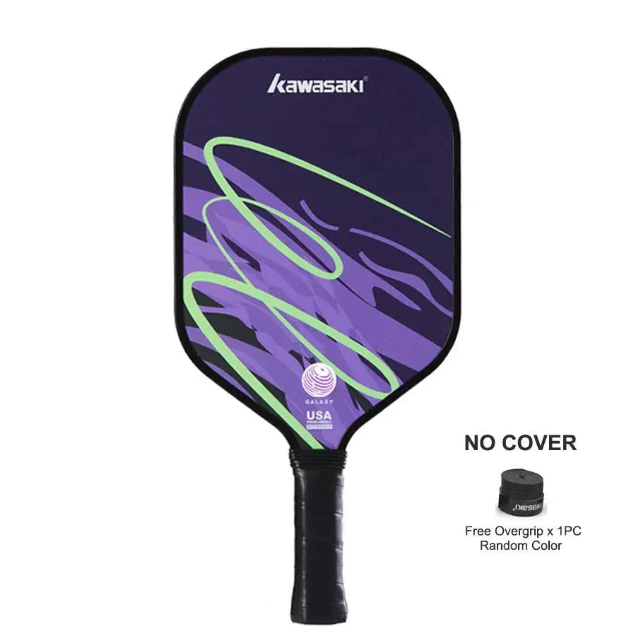 Kawasaki Pickleball Paddle Durable PP Honeycomb Core Fiberglass Surface Pickle Ball For Men Women Beginners