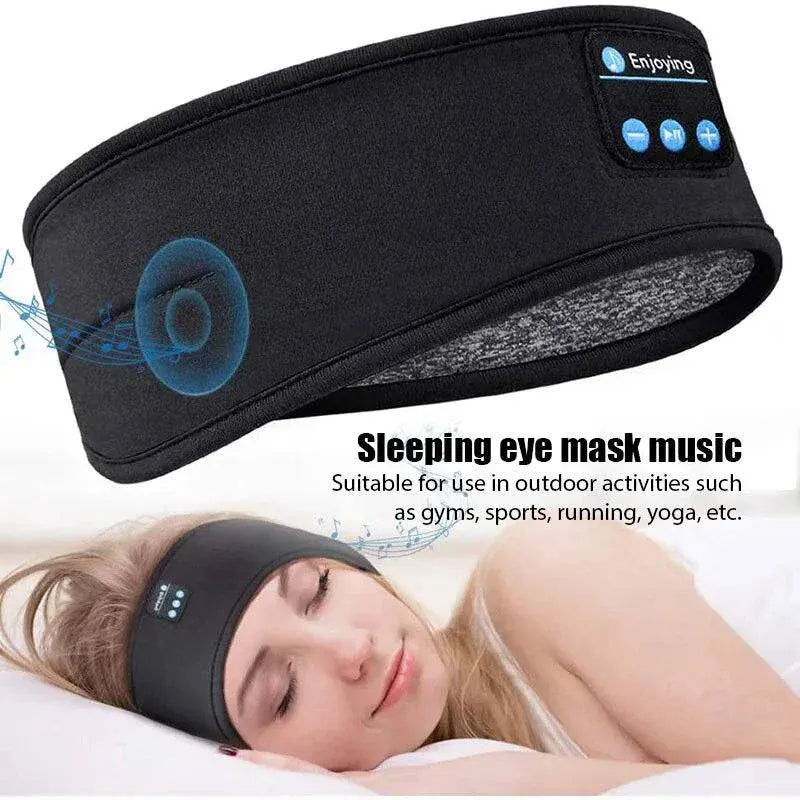 Fone Bluetooth Earphones sports sleeping headband with wireless Bluetooth 5.0 and active noise cancellation headset